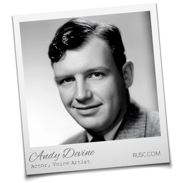 Andy Devine: The Unforgettable Voice of Old-Time Radio